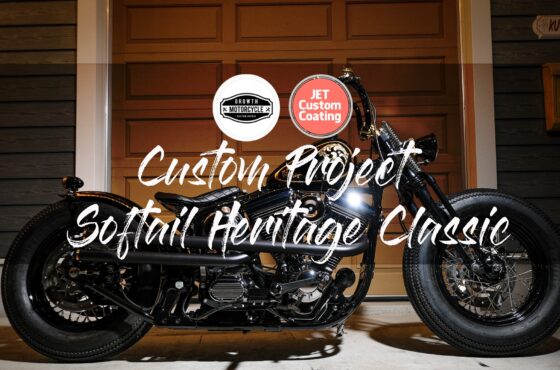 Harley Davidson Softail Heritage Classic Custom Project/Growth Motorcycle